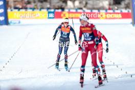 01.01.2024, Toblach, Italy (ITA): Delphine Claudel (FRA) - FIS world cup cross-country, tour de ski, pursuit, Toblach (ITA). www.nordicfocus.com. © Modica/NordicFocus. Every downloaded picture is fee-liable.