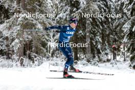 01.01.2024, Toblach, Italy (ITA): Federico Pellegrino (ITA) - FIS world cup cross-country, tour de ski, pursuit, Toblach (ITA). www.nordicfocus.com. © Modica/NordicFocus. Every downloaded picture is fee-liable.
