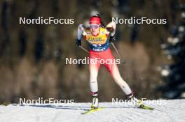 03.01.2024, Davos, Switzerland (SUI): Giuliana Werro (SUI) - FIS world cup cross-country, tour de ski, individual sprint, Davos (SUI). www.nordicfocus.com. © Modica/NordicFocus. Every downloaded picture is fee-liable.
