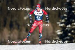 03.01.2024, Davos, Switzerland (SUI): Henrik Doennestad (NOR) - FIS world cup cross-country, tour de ski, individual sprint, Davos (SUI). www.nordicfocus.com. © Modica/NordicFocus. Every downloaded picture is fee-liable.