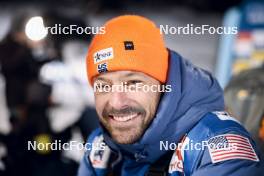 03.01.2024, Davos, Switzerland (SUI): Matt Whitcom, head coach of US Ski Team - FIS world cup cross-country, tour de ski, individual sprint, Davos (SUI). www.nordicfocus.com. © Modica/NordicFocus. Every downloaded picture is fee-liable.