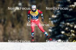 03.01.2024, Davos, Switzerland (SUI): Kristin Austgulen Fosnaes (NOR) - FIS world cup cross-country, tour de ski, individual sprint, Davos (SUI). www.nordicfocus.com. © Modica/NordicFocus. Every downloaded picture is fee-liable.