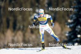 03.01.2024, Davos, Switzerland (SUI): Linn Svahn (SWE) - FIS world cup cross-country, tour de ski, individual sprint, Davos (SUI). www.nordicfocus.com. © Modica/NordicFocus. Every downloaded picture is fee-liable.