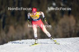 03.01.2024, Davos, Switzerland (SUI): Nadja Kaelin (SUI) - FIS world cup cross-country, tour de ski, individual sprint, Davos (SUI). www.nordicfocus.com. © Modica/NordicFocus. Every downloaded picture is fee-liable.