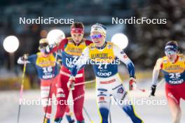 03.01.2024, Davos, Switzerland (SUI): Emma Ribom (SWE) - FIS world cup cross-country, tour de ski, individual sprint, Davos (SUI). www.nordicfocus.com. © Modica/NordicFocus. Every downloaded picture is fee-liable.