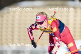 03.01.2024, Davos, Switzerland (SUI): Teresa Stadlober (AUT) - FIS world cup cross-country, tour de ski, individual sprint, Davos (SUI). www.nordicfocus.com. © Modica/NordicFocus. Every downloaded picture is fee-liable.