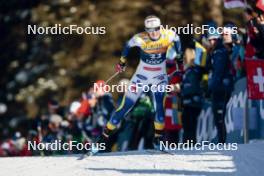 03.01.2024, Davos, Switzerland (SUI): Maja Dahlqvist (SWE) - FIS world cup cross-country, tour de ski, individual sprint, Davos (SUI). www.nordicfocus.com. © Modica/NordicFocus. Every downloaded picture is fee-liable.