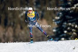 03.01.2024, Davos, Switzerland (SUI): Delphine Claudel (FRA) - FIS world cup cross-country, tour de ski, individual sprint, Davos (SUI). www.nordicfocus.com. © Modica/NordicFocus. Every downloaded picture is fee-liable.