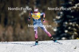 03.01.2024, Davos, Switzerland (SUI): Sophia Laukli (USA) - FIS world cup cross-country, tour de ski, individual sprint, Davos (SUI). www.nordicfocus.com. © Modica/NordicFocus. Every downloaded picture is fee-liable.