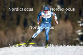 03.01.2024, Davos, Switzerland (SUI): Lauri Vuorinen (FIN) - FIS world cup cross-country, tour de ski, individual sprint, Davos (SUI). www.nordicfocus.com. © Modica/NordicFocus. Every downloaded picture is fee-liable.