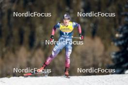 03.01.2024, Davos, Switzerland (SUI): Julia Kern (USA) - FIS world cup cross-country, tour de ski, individual sprint, Davos (SUI). www.nordicfocus.com. © Modica/NordicFocus. Every downloaded picture is fee-liable.
