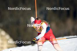 03.01.2024, Davos, Switzerland (SUI): Alina Meier (SUI) - FIS world cup cross-country, tour de ski, individual sprint, Davos (SUI). www.nordicfocus.com. © Modica/NordicFocus. Every downloaded picture is fee-liable.