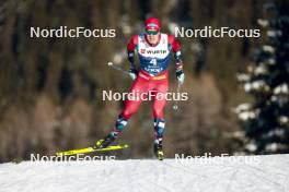 03.01.2024, Davos, Switzerland (SUI): Jan Thomas Jenssen (NOR) - FIS world cup cross-country, tour de ski, individual sprint, Davos (SUI). www.nordicfocus.com. © Modica/NordicFocus. Every downloaded picture is fee-liable.