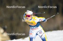 03.01.2024, Davos, Switzerland (SUI): Johanna Hagstroem (SWE) - FIS world cup cross-country, tour de ski, individual sprint, Davos (SUI). www.nordicfocus.com. © Modica/NordicFocus. Every downloaded picture is fee-liable.