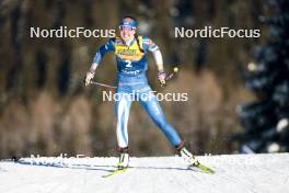 03.01.2024, Davos, Switzerland (SUI): Kerttu Niskanen (FIN) - FIS world cup cross-country, tour de ski, individual sprint, Davos (SUI). www.nordicfocus.com. © Modica/NordicFocus. Every downloaded picture is fee-liable.