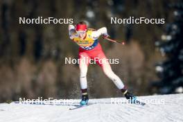 03.01.2024, Davos, Switzerland (SUI): Alina Meier (SUI) - FIS world cup cross-country, tour de ski, individual sprint, Davos (SUI). www.nordicfocus.com. © Modica/NordicFocus. Every downloaded picture is fee-liable.