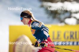 03.01.2024, Davos, Switzerland (SUI): Katerina Janatova (CZE) - FIS world cup cross-country, tour de ski, individual sprint, Davos (SUI). www.nordicfocus.com. © Modica/NordicFocus. Every downloaded picture is fee-liable.