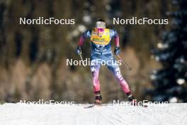 03.01.2024, Davos, Switzerland (SUI): Rosie Brennan (USA) - FIS world cup cross-country, tour de ski, individual sprint, Davos (SUI). www.nordicfocus.com. © Modica/NordicFocus. Every downloaded picture is fee-liable.