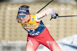03.01.2024, Davos, Switzerland (SUI): Lea Fischer (SUI) - FIS world cup cross-country, tour de ski, individual sprint, Davos (SUI). www.nordicfocus.com. © Modica/NordicFocus. Every downloaded picture is fee-liable.
