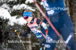04.01.2024, Davos, Switzerland (SUI): Katharina Hennig (GER) - FIS world cup cross-country, tour de ski, pursuit, Davos (SUI). www.nordicfocus.com. © Modica/NordicFocus. Every downloaded picture is fee-liable.