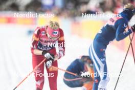 04.01.2024, Davos, Switzerland (SUI): Teresa Stadlober (AUT) - FIS world cup cross-country, tour de ski, pursuit, Davos (SUI). www.nordicfocus.com. © Modica/NordicFocus. Every downloaded picture is fee-liable.