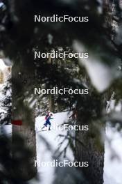 04.01.2024, Davos, Switzerland (SUI): Johan Haeggstroem (SWE), Remi Bourdin (FRA), (l-r)  - FIS world cup cross-country, tour de ski, pursuit, Davos (SUI). www.nordicfocus.com. © Modica/NordicFocus. Every downloaded picture is fee-liable.