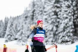 02.01.2024, Davos, Switzerland (SUI): Alina Meier (SUI) - FIS world cup cross-country, tour de ski, training, Davos (SUI). www.nordicfocus.com. © Modica/NordicFocus. Every downloaded picture is fee-liable.