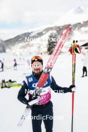 02.01.2024, Davos, Switzerland (SUI): Renaud Jay (FRA) - FIS world cup cross-country, tour de ski, training, Davos (SUI). www.nordicfocus.com. © Modica/NordicFocus. Every downloaded picture is fee-liable.