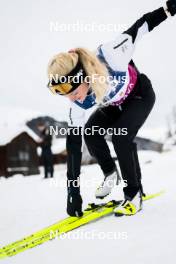 02.01.2024, Davos, Switzerland (SUI): Katerina Janatova (CZE) - FIS world cup cross-country, tour de ski, training, Davos (SUI). www.nordicfocus.com. © Modica/NordicFocus. Every downloaded picture is fee-liable.