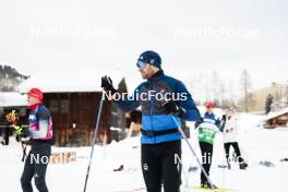02.01.2024, Davos, Switzerland (SUI): Dario Cologna (SUI) - FIS world cup cross-country, tour de ski, training, Davos (SUI). www.nordicfocus.com. © Modica/NordicFocus. Every downloaded picture is fee-liable.