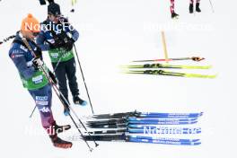 02.01.2024, Davos, Switzerland (SUI): Jason Cork (USA) & Salomon   - FIS world cup cross-country, tour de ski, training, Davos (SUI). www.nordicfocus.com. © Modica/NordicFocus. Every downloaded picture is fee-liable.