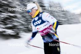 02.01.2024, Davos, Switzerland (SUI): Jonna Sundling (SWE) - FIS world cup cross-country, tour de ski, training, Davos (SUI). www.nordicfocus.com. © Modica/NordicFocus. Every downloaded picture is fee-liable.