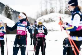 02.01.2024, Davos, Switzerland (SUI): Johanna Hagstroem (SWE) - FIS world cup cross-country, tour de ski, training, Davos (SUI). www.nordicfocus.com. © Modica/NordicFocus. Every downloaded picture is fee-liable.