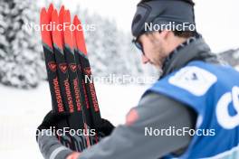 02.01.2024, Davos, Switzerland (SUI): Rossignol   - FIS world cup cross-country, tour de ski, training, Davos (SUI). www.nordicfocus.com. © Modica/NordicFocus. Every downloaded picture is fee-liable.