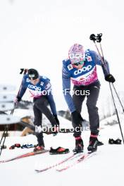 02.01.2024, Davos, Switzerland (SUI): Ben Ogden (USA) - FIS world cup cross-country, tour de ski, training, Davos (SUI). www.nordicfocus.com. © Modica/NordicFocus. Every downloaded picture is fee-liable.