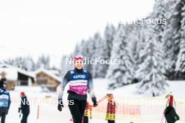02.01.2024, Davos, Switzerland (SUI): Alina Meier (SUI) - FIS world cup cross-country, tour de ski, training, Davos (SUI). www.nordicfocus.com. © Modica/NordicFocus. Every downloaded picture is fee-liable.