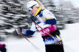 02.01.2024, Davos, Switzerland (SUI): Jonna Sundling (SWE) - FIS world cup cross-country, tour de ski, training, Davos (SUI). www.nordicfocus.com. © Modica/NordicFocus. Every downloaded picture is fee-liable.