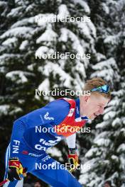 07.01.2024, Val di Fiemme, Italy (ITA): Remi Lindholm (FIN) - FIS world cup cross-country, tour de ski, final climb, Val di Fiemme (ITA). www.nordicfocus.com. © Barbieri/NordicFocus. Every downloaded picture is fee-liable.