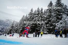 07.01.2024, Val di Fiemme, Italy (ITA): Ansgar Evensen (NOR) - FIS world cup cross-country, tour de ski, final climb, Val di Fiemme (ITA). www.nordicfocus.com. © Barbieri/NordicFocus. Every downloaded picture is fee-liable.