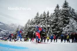 07.01.2024, Val di Fiemme, Italy (ITA): Markus Vuorela (FIN), Adam Fellner (CZE), (l-r)  - FIS world cup cross-country, tour de ski, final climb, Val di Fiemme (ITA). www.nordicfocus.com. © Barbieri/NordicFocus. Every downloaded picture is fee-liable.