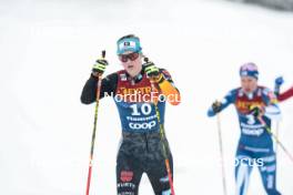 06.01.2024, Val di Fiemme, Italy (ITA): Victoria Carl (GER) - FIS world cup cross-country, tour de ski, mass, Val di Fiemme (ITA). www.nordicfocus.com. © Modica/NordicFocus. Every downloaded picture is fee-liable.