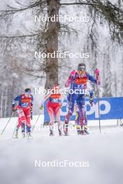 06.01.2024, Val di Fiemme, Italy (ITA): Rosie Brennan (USA) - FIS world cup cross-country, tour de ski, mass, Val di Fiemme (ITA). www.nordicfocus.com. © Barbieri/NordicFocus. Every downloaded picture is fee-liable.
