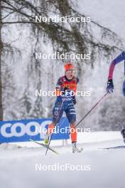 06.01.2024, Val di Fiemme, Italy (ITA): Patricija Eiduka (LAT) - FIS world cup cross-country, tour de ski, mass, Val di Fiemme (ITA). www.nordicfocus.com. © Barbieri/NordicFocus. Every downloaded picture is fee-liable.