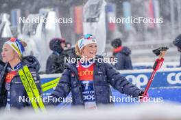 06.01.2024, Val di Fiemme, Italy (ITA): Frida Karlsson (SWE) - FIS world cup cross-country, tour de ski, mass, Val di Fiemme (ITA). www.nordicfocus.com. © Barbieri/NordicFocus. Every downloaded picture is fee-liable.