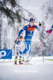 06.01.2024, Val di Fiemme, Italy (ITA): Kerttu Niskanen (FIN) - FIS world cup cross-country, tour de ski, mass, Val di Fiemme (ITA). www.nordicfocus.com. © Barbieri/NordicFocus. Every downloaded picture is fee-liable.