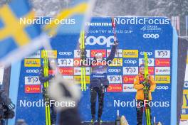 06.01.2024, Val di Fiemme, Italy (ITA): Linn Svahn (SWE) - FIS world cup cross-country, tour de ski, mass, Val di Fiemme (ITA). www.nordicfocus.com. © Barbieri/NordicFocus. Every downloaded picture is fee-liable.