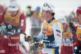 06.01.2024, Val di Fiemme, Italy (ITA): Leo Johansson (SWE) - FIS world cup cross-country, tour de ski, mass, Val di Fiemme (ITA). www.nordicfocus.com. © Modica/NordicFocus. Every downloaded picture is fee-liable.