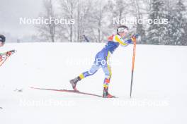 06.01.2024, Val di Fiemme, Italy (ITA): Lisa Ingesson (SWE) - FIS world cup cross-country, tour de ski, mass, Val di Fiemme (ITA). www.nordicfocus.com. © Barbieri/NordicFocus. Every downloaded picture is fee-liable.