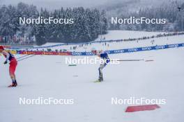 06.01.2024, Val di Fiemme, Italy (ITA): William Poromaa (SWE) - FIS world cup cross-country, tour de ski, mass, Val di Fiemme (ITA). www.nordicfocus.com. © Barbieri/NordicFocus. Every downloaded picture is fee-liable.