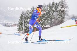 06.01.2024, Val di Fiemme, Italy (ITA): Nadezhda Stepashkina (KAZ) - FIS world cup cross-country, tour de ski, mass, Val di Fiemme (ITA). www.nordicfocus.com. © Barbieri/NordicFocus. Every downloaded picture is fee-liable.